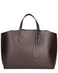 Chiara Ferretti Leather Shopper Tote