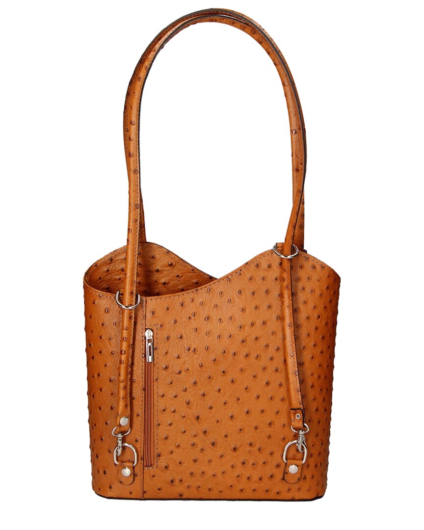 Chiara Ferretti Leather Shopper Tote