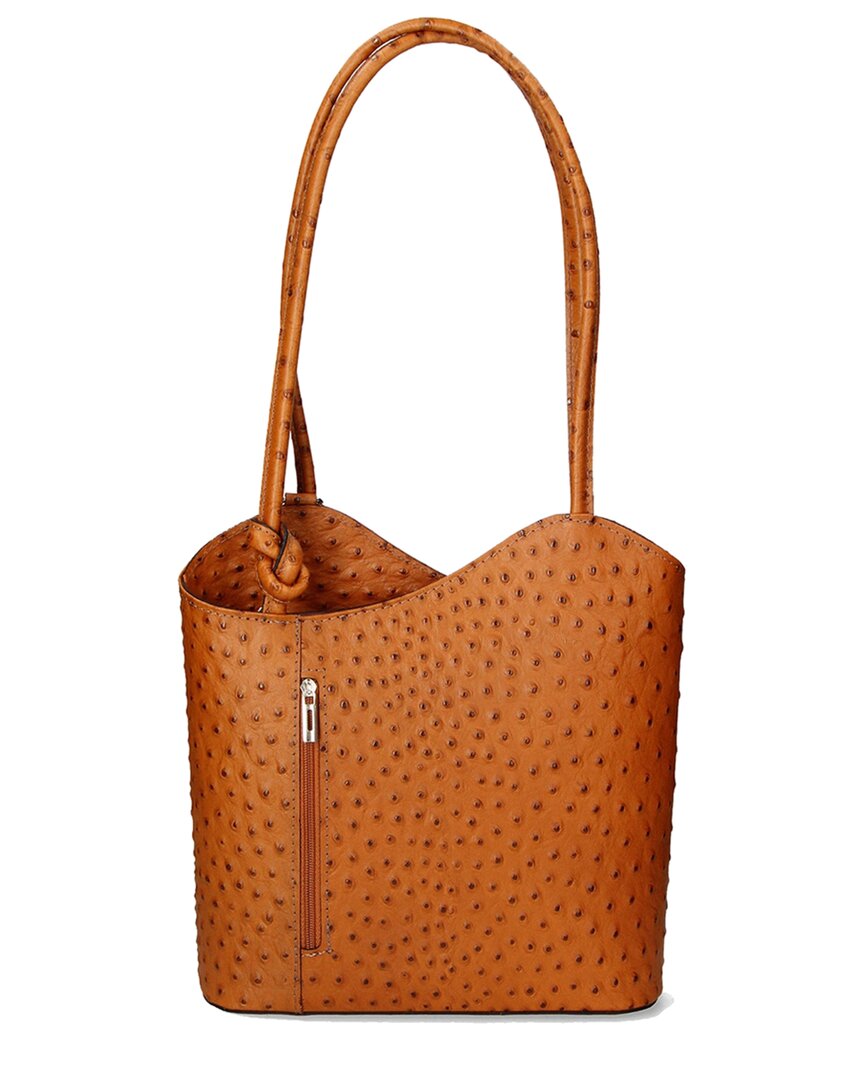 Chiara Ferretti Leather Shopper Tote