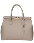 Chiara Ferretti Leather Shopper Tote