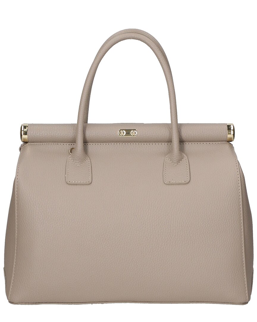 Chiara Ferretti Leather Shopper Tote