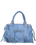 Chiara Ferretti Leather Satchel
