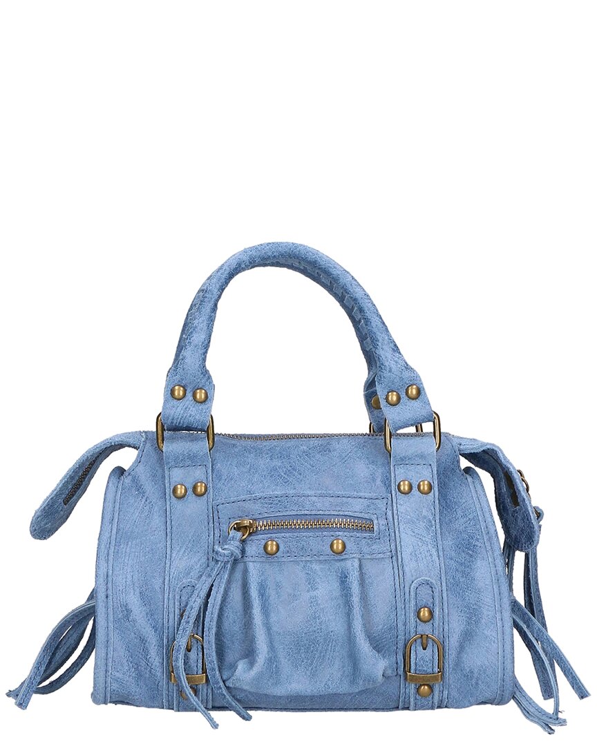 Chiara Ferretti Leather Satchel