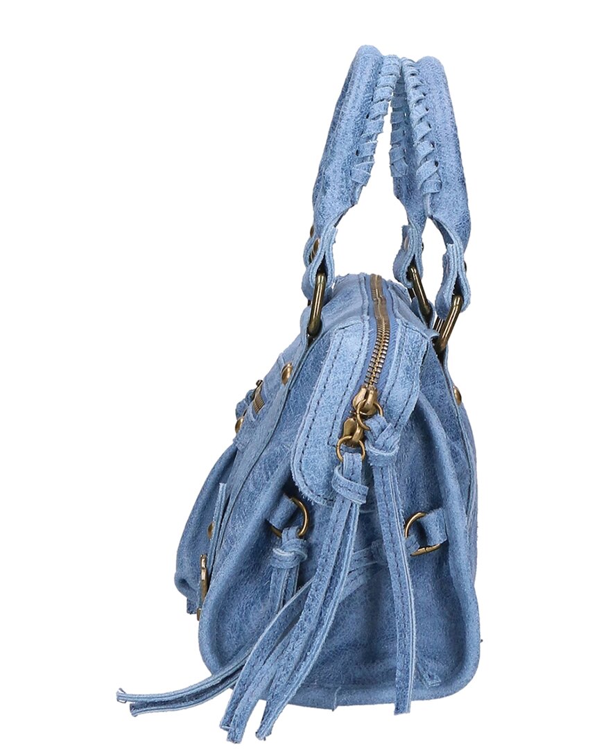 Chiara Ferretti Leather Satchel