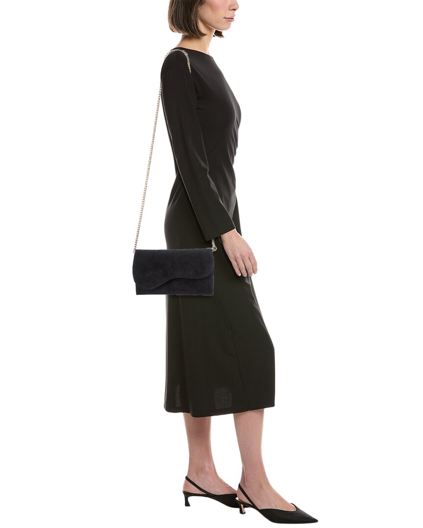 Persaman New York Dora Suede Clutch