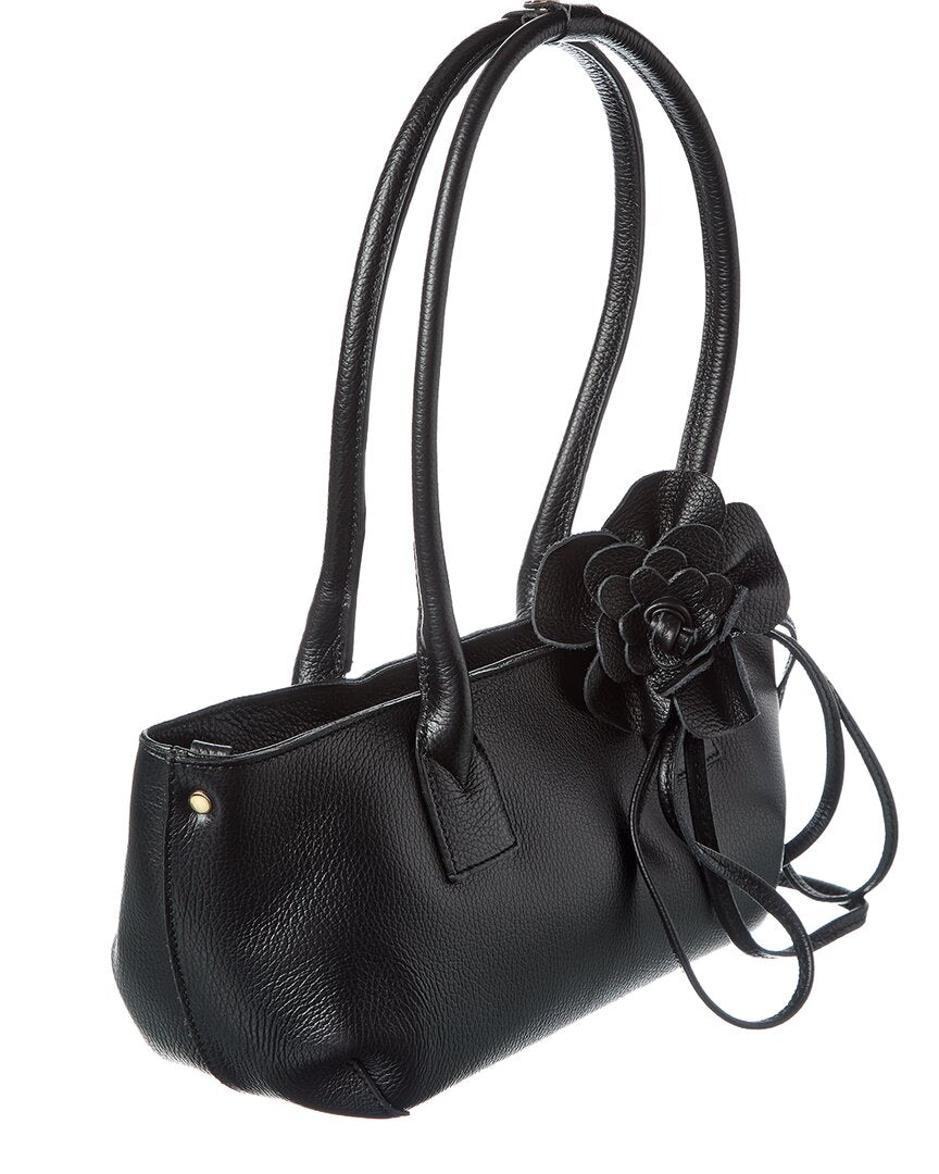 Persaman New York Genevieve Leather Shoulder Bag
