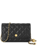 Tiffany & Fred Paris Quilted Caviar Leather Crossbody