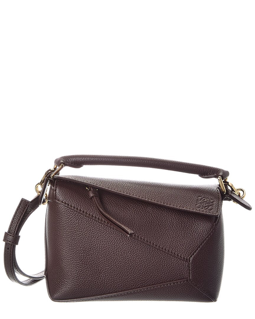 Loewe Puzzle Edge Small Leather Shoulder Bag