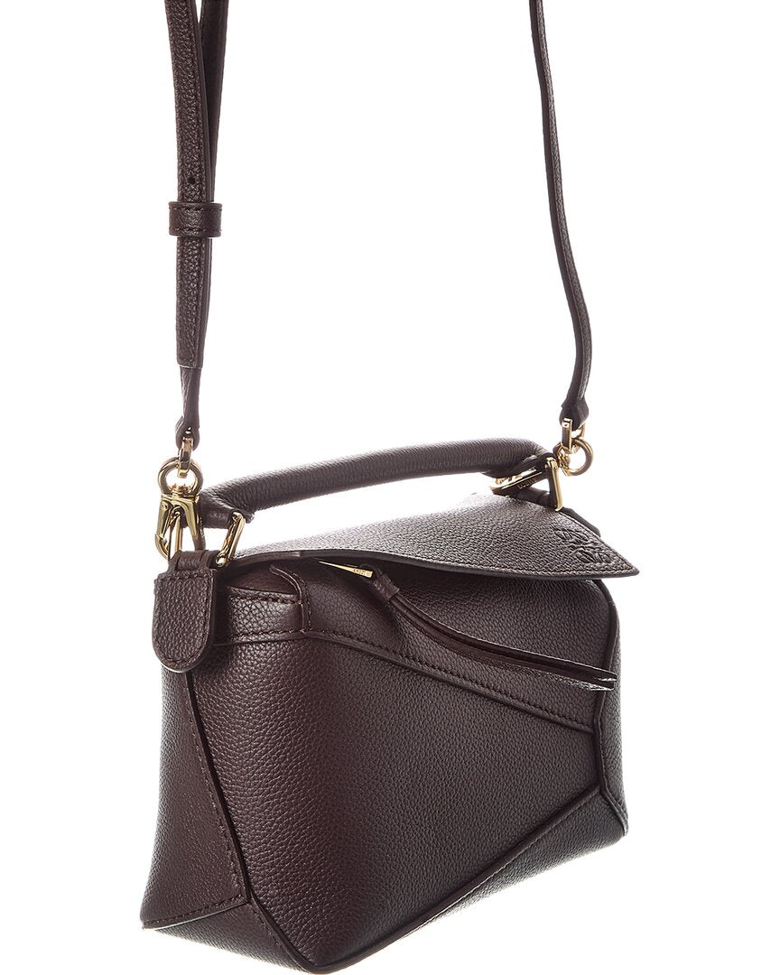 Loewe Puzzle Edge Small Leather Shoulder Bag