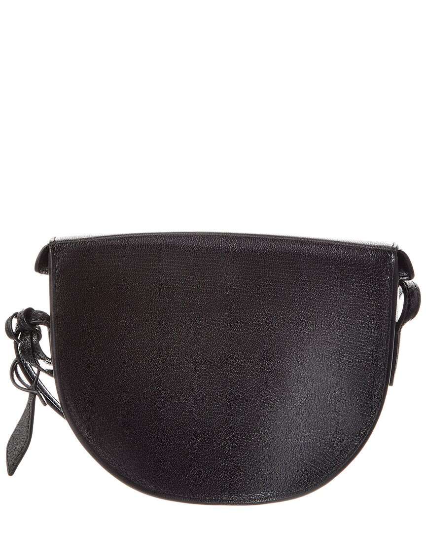 Alaia Hip Leather Shoulder Bag