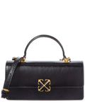Off-White™ Jitney East West Leather Shoulder Bag