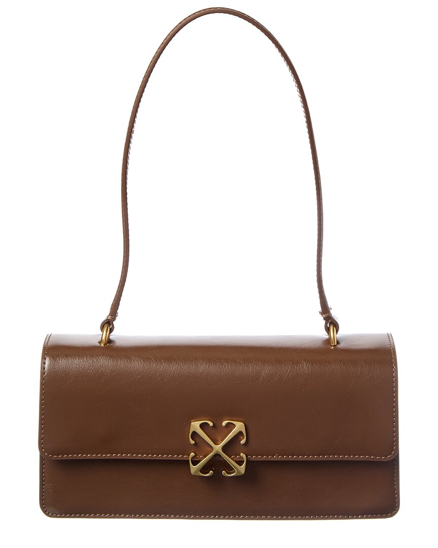 Off-White™ Jitney Leather Shoulder Bag