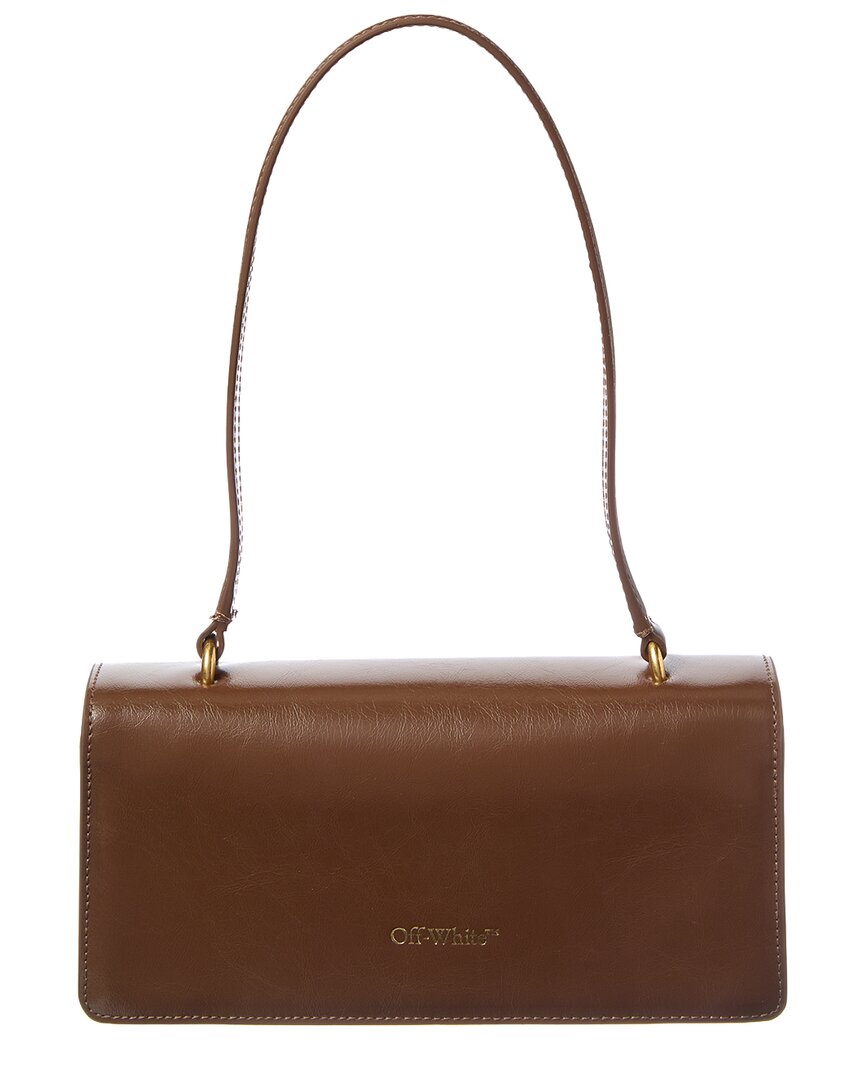 Off-White™ Jitney Leather Shoulder Bag