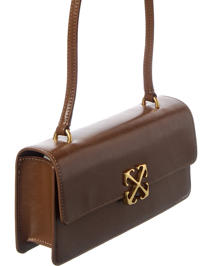 Off-White™ Jitney Leather Shoulder Bag