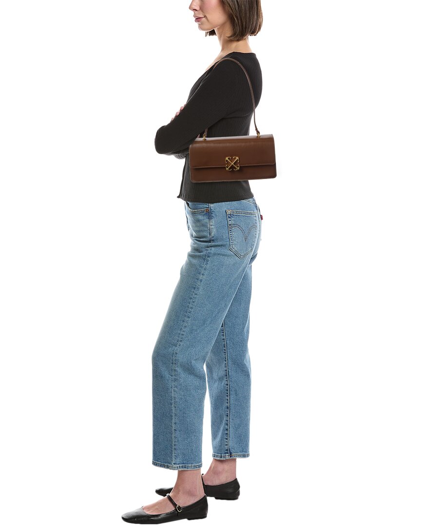 Off-White™ Jitney Leather Shoulder Bag