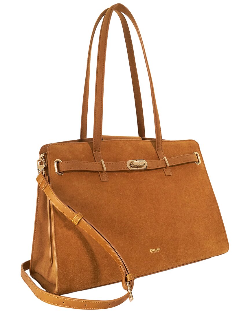 Dune London Define Suede Tote