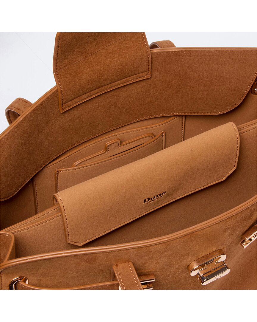 Dune London Define Suede Tote