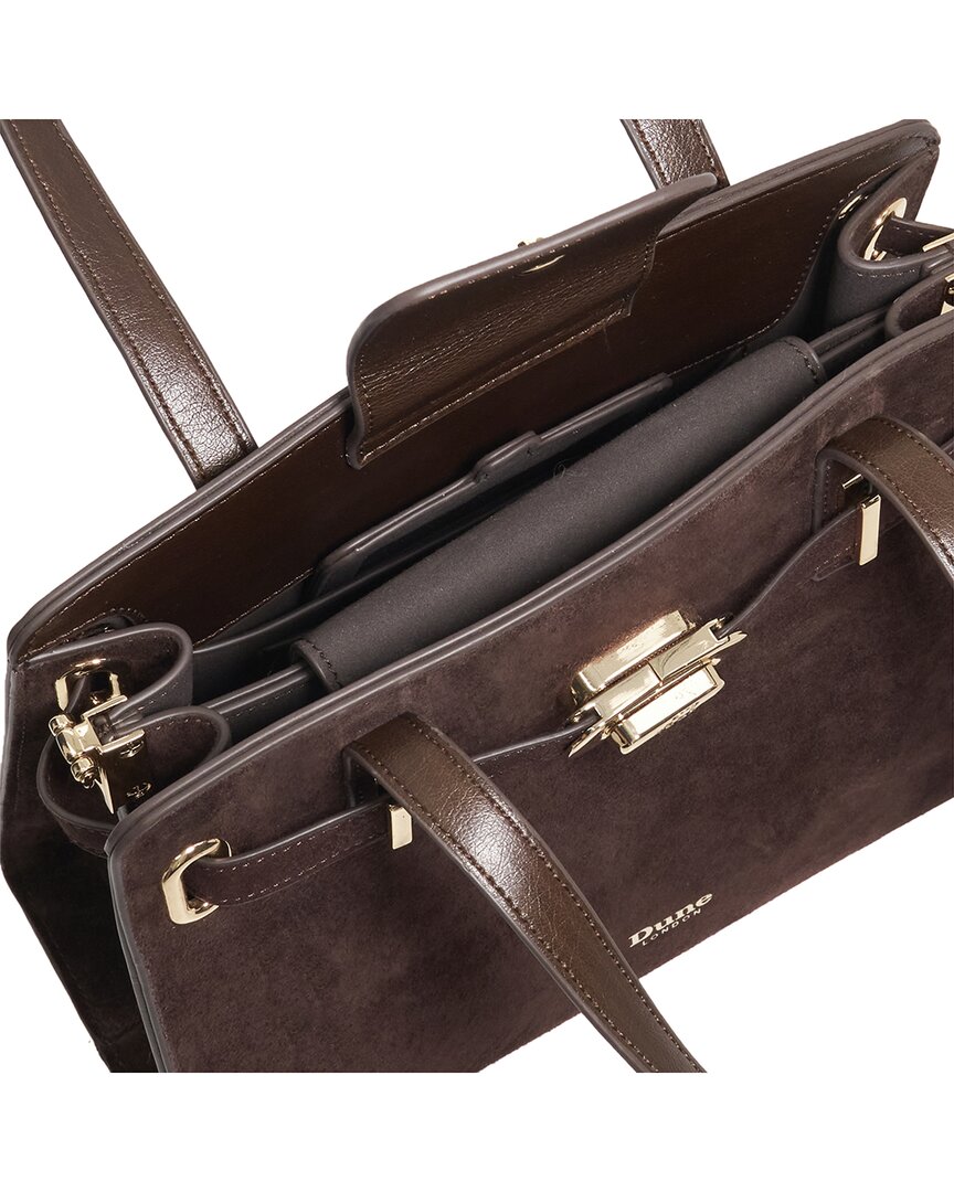 Dune London Dinidefine Suede Tote