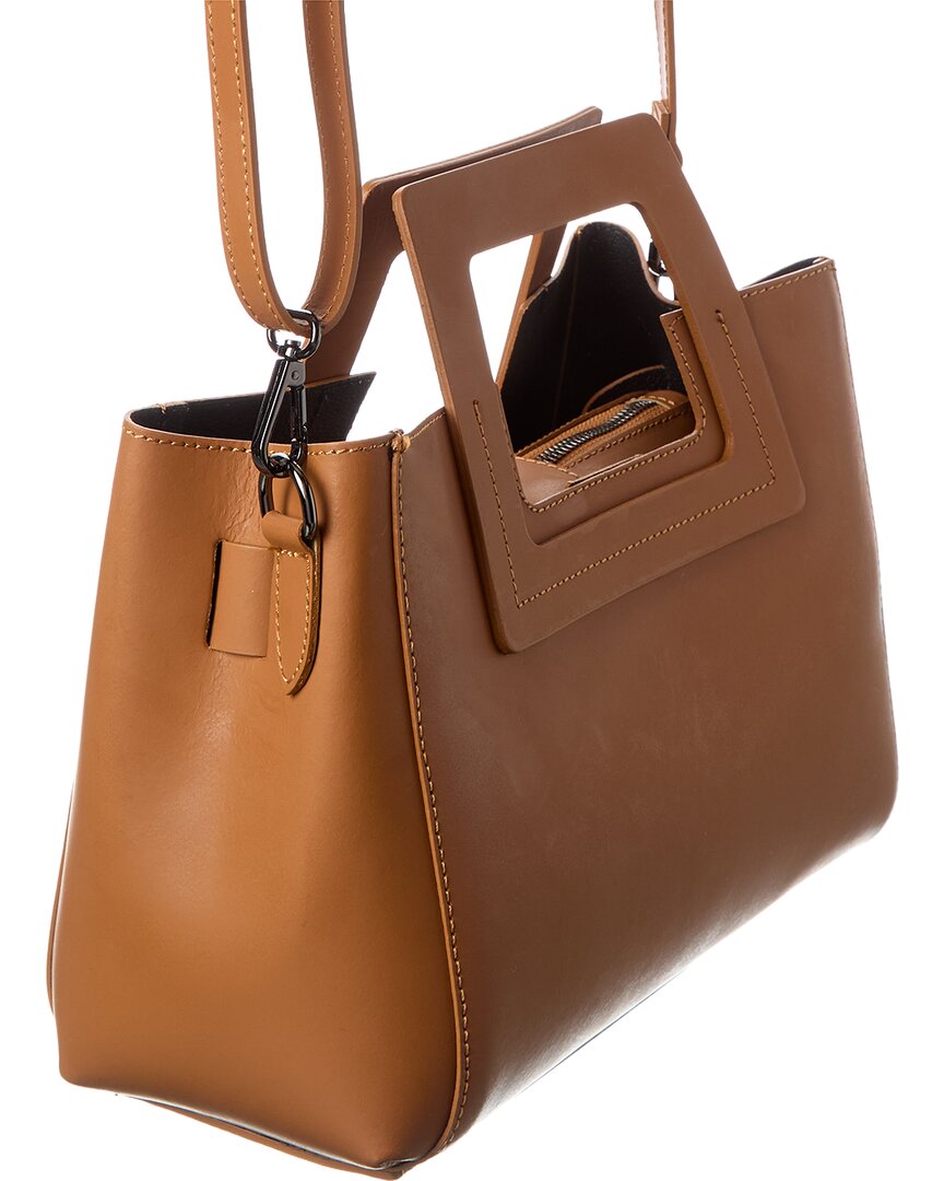 Italian Leather Top Handle Bag