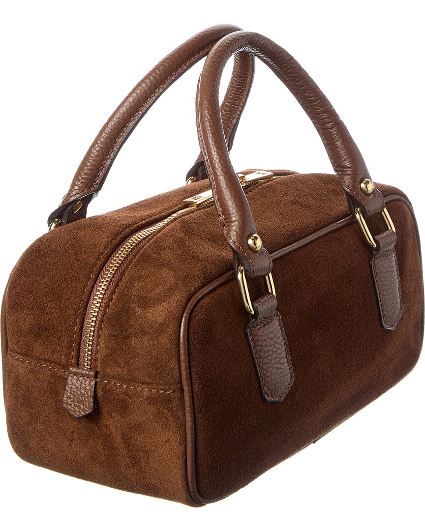 Italian Leather Top Handle Bag