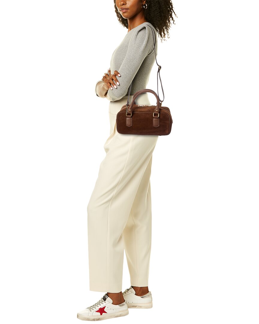 Italian Leather Top Handle Bag