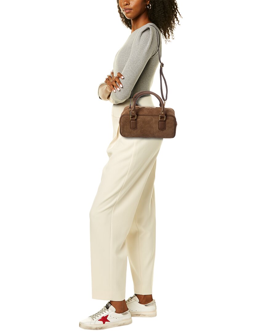 Italian Leather Top Handle Bag