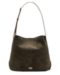Frances Valentine Brynn Suede & Leather Hobo Bag
