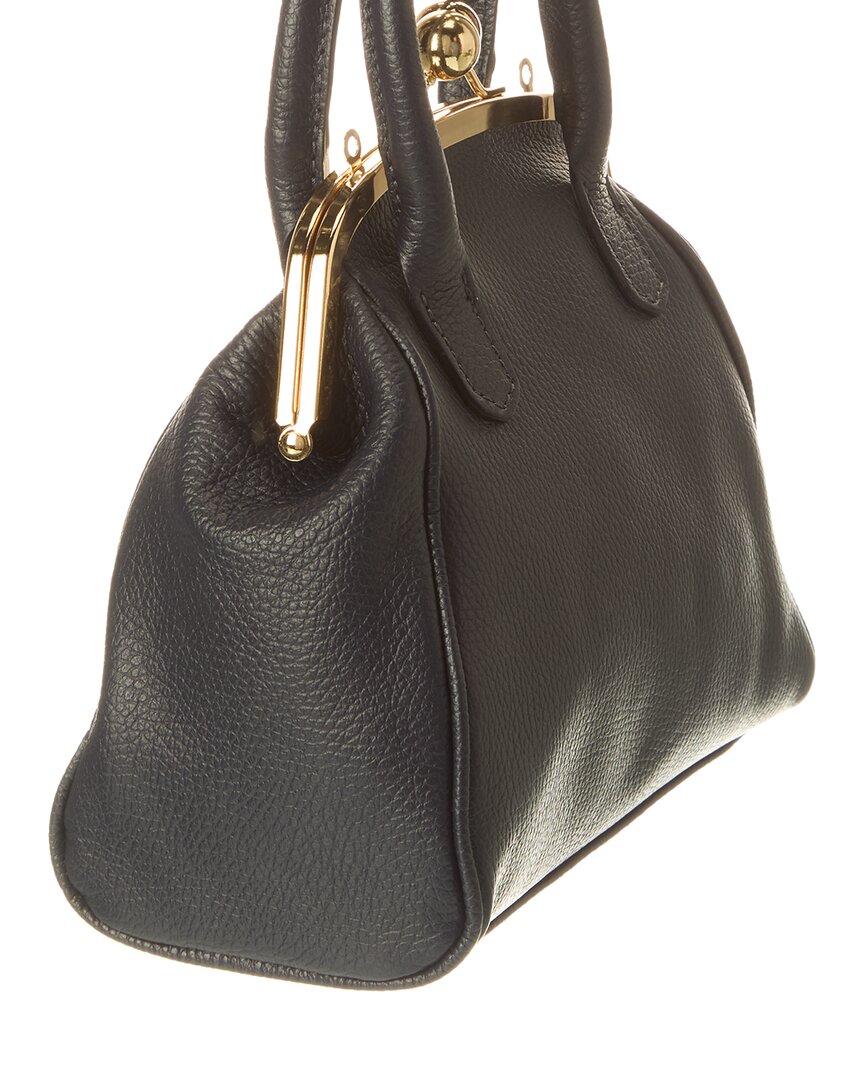 Isabella Rossetti Tally27 Top Handle Leather Satchel