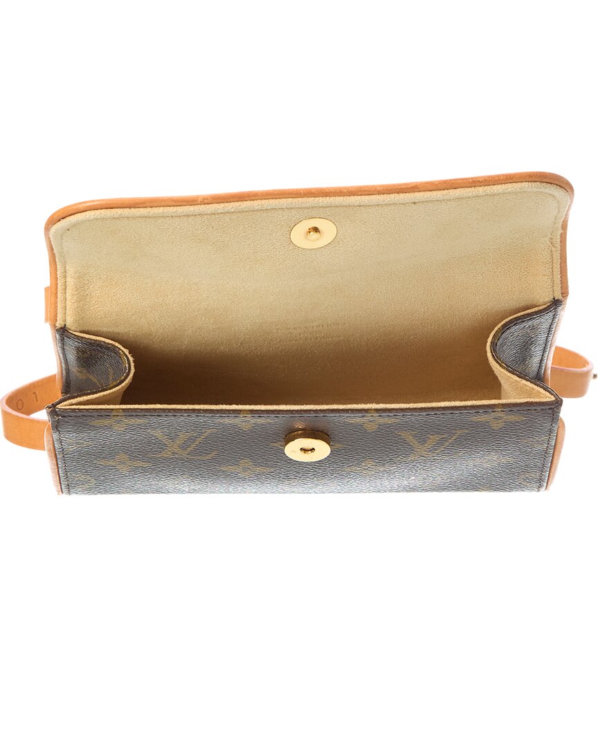 Louis Vuitton Brown Monogram Canvas Florentin Pochette (Authentic  )