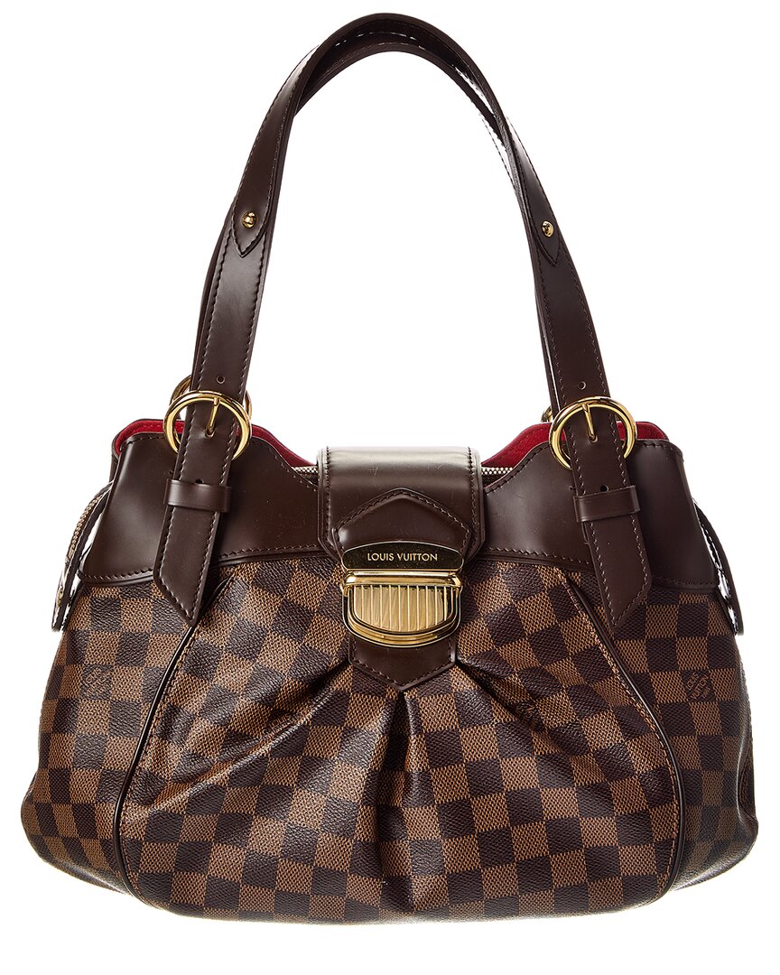 Louis Vuitton Ebene Damier Ebene Sistina Pm (Authentic  )
