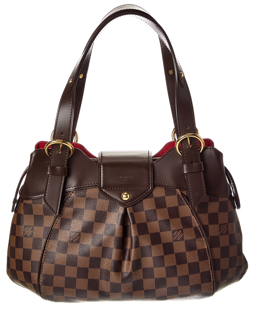 Louis Vuitton Ebene Damier Ebene Sistina Pm (Authentic  )
