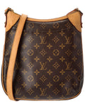 Louis Vuitton Brown Monogram Canvas Odeon Mm (Authentic  )