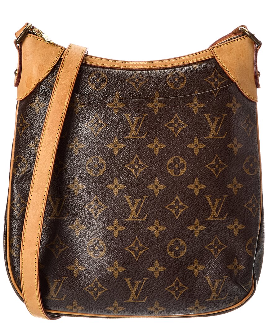 Louis Vuitton Brown Monogram Canvas Odeon Mm (Authentic  )