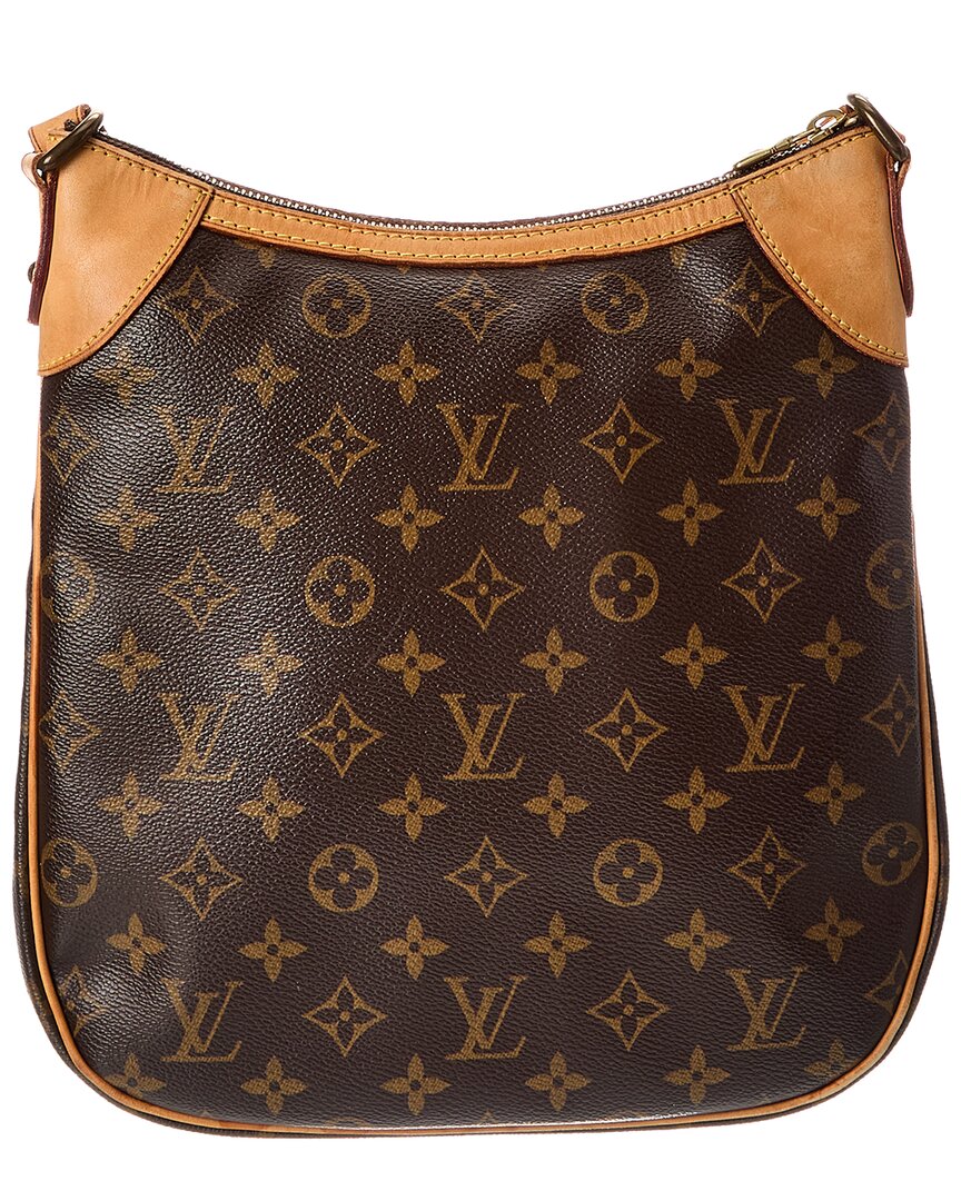 Louis Vuitton Brown Monogram Canvas Odeon Mm (Authentic  )