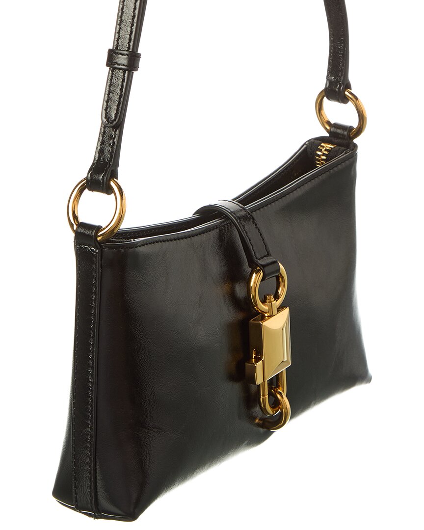 Dolce & Gabbana Lock Leather Shoulder Bag