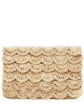 Mar Y Sol Lizzie Raffia Clutch