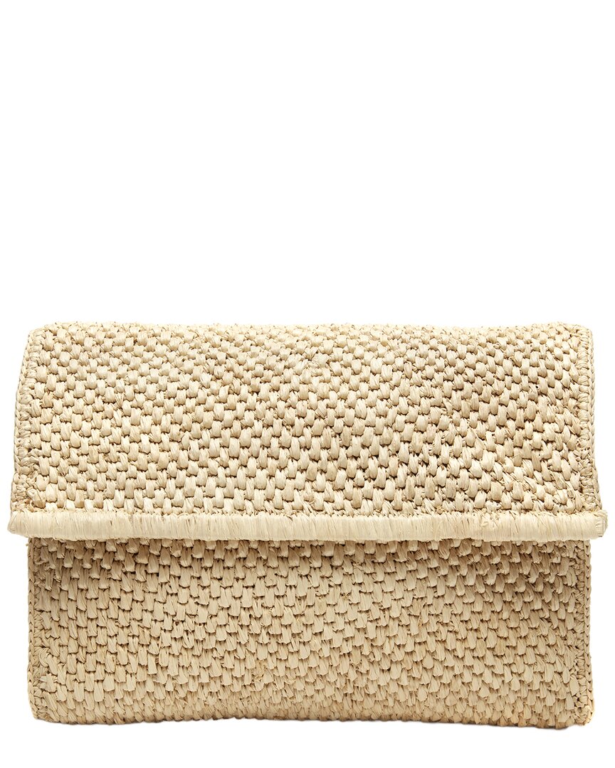 Mar Y Sol Rhodes Raffia Clutch