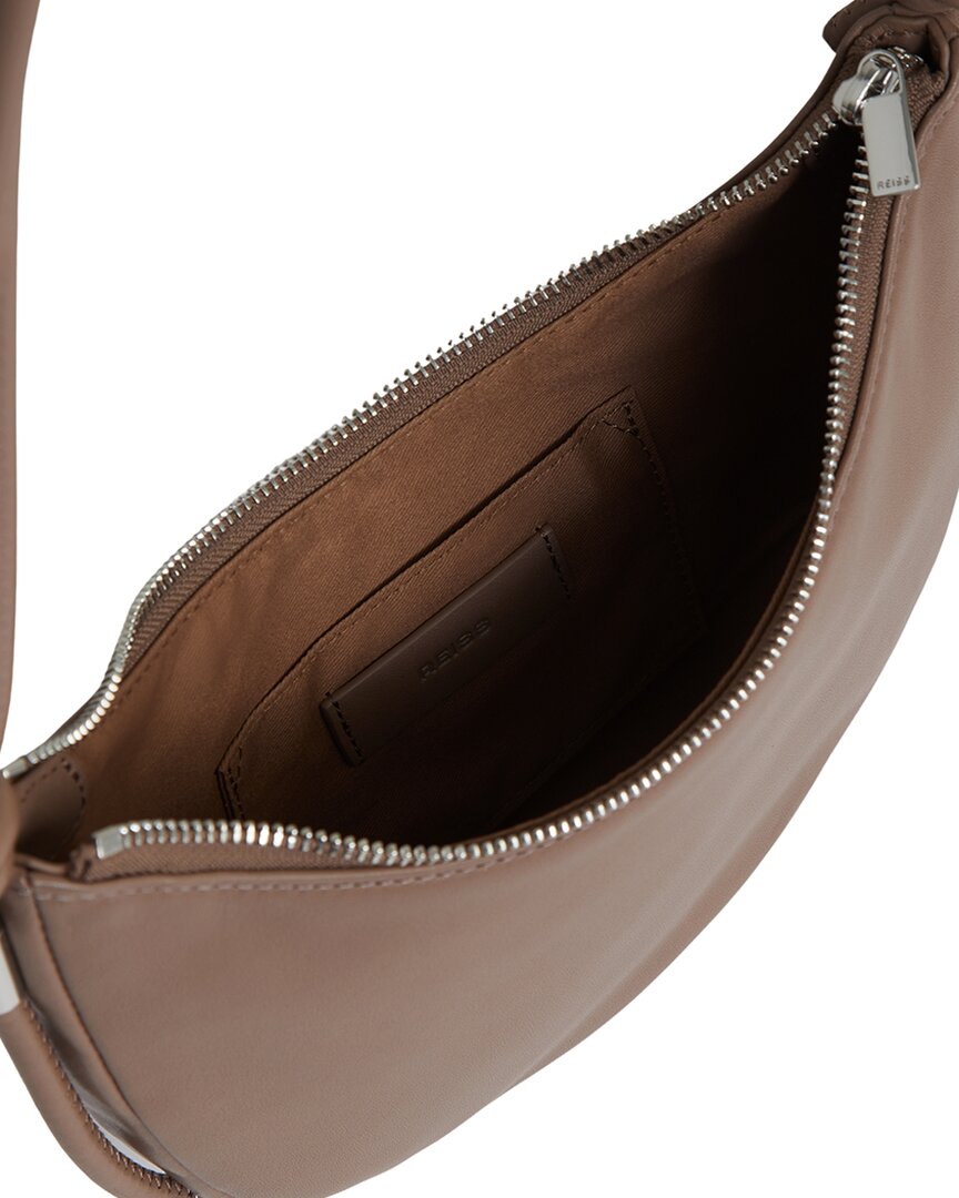 Reiss Harriet Leather Shoulder Bag