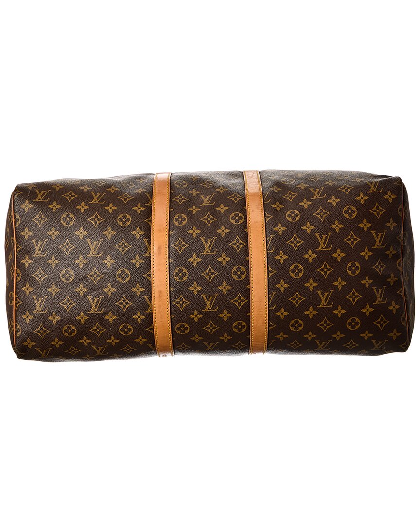 Louis Vuitton Brown Monogram Canvas Keepall (Authentic  )