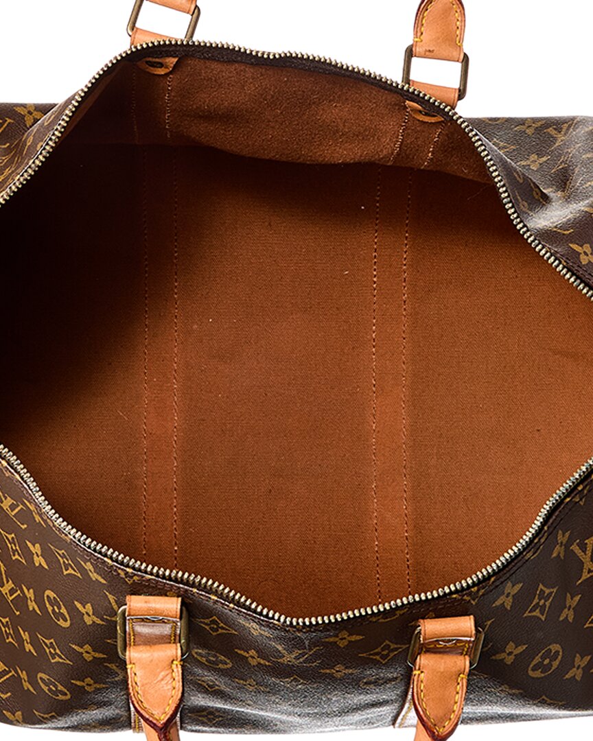 Louis Vuitton Brown Monogram Canvas Keepall (Authentic  )