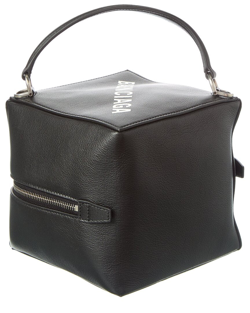 Balenciaga Dolly Leather Shoulder Bag