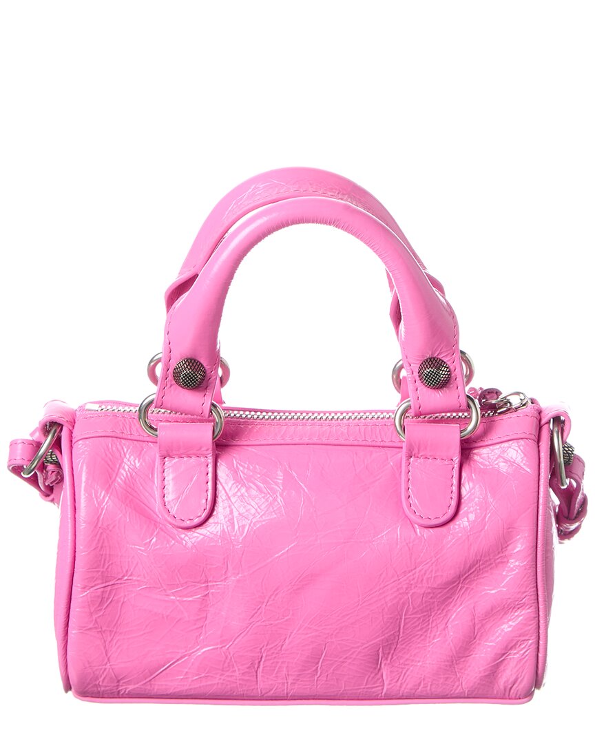 Balenciaga Le Cagole Nano Leather Shoulder Bag