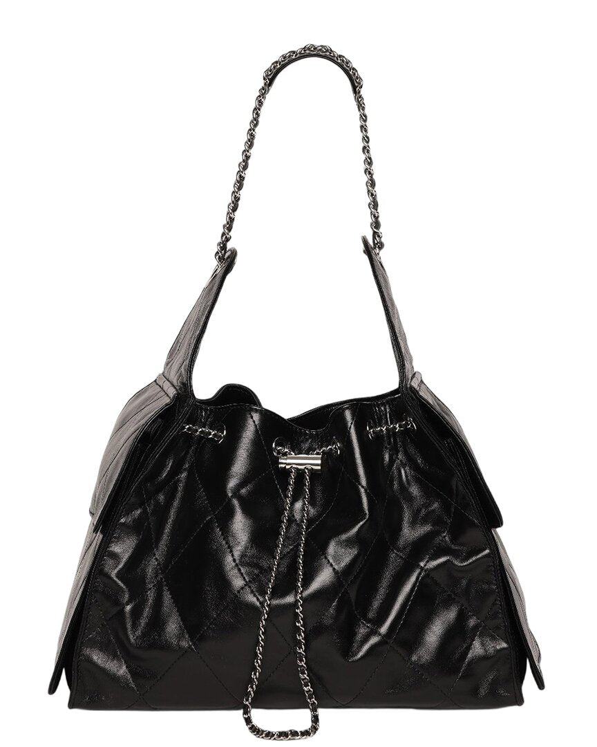Walter Baker Valeria Quilted Leather Bucket Bag