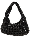 Walter Baker Mackenzie Woven Knot Leather Hobo Bag