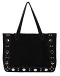 Walter Baker Flynn Studded Leather Tote