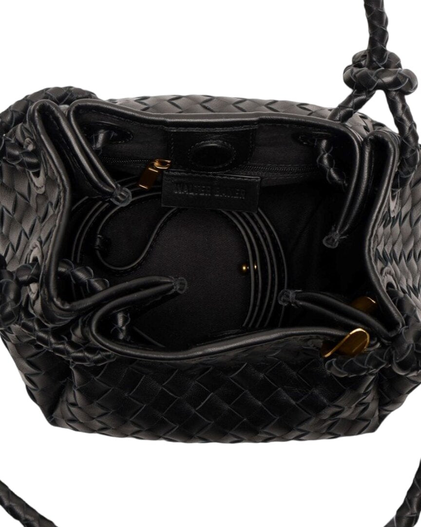 Walter Baker Kinsley Woven Leather Top Handle