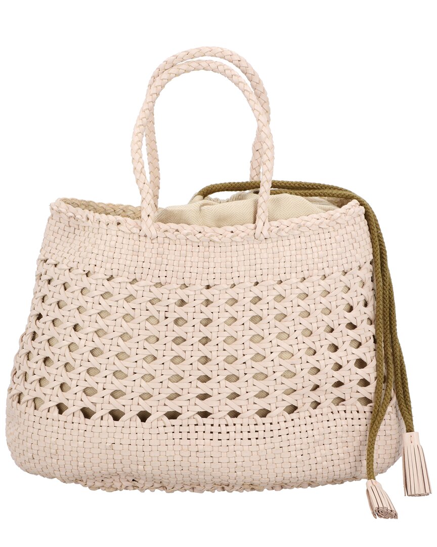 Dragon Diffusion Santa Cano Leather Top Handle Bag