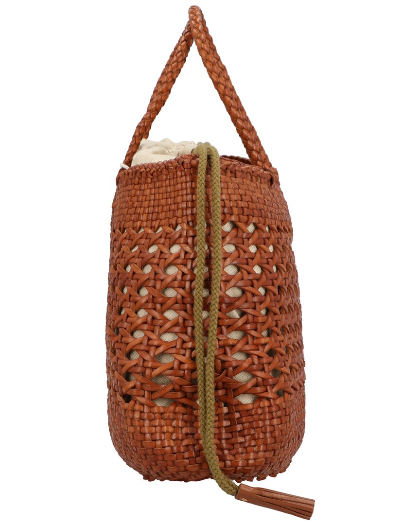 Dragon Diffusion Santa Cano Leather Top Handle Bag