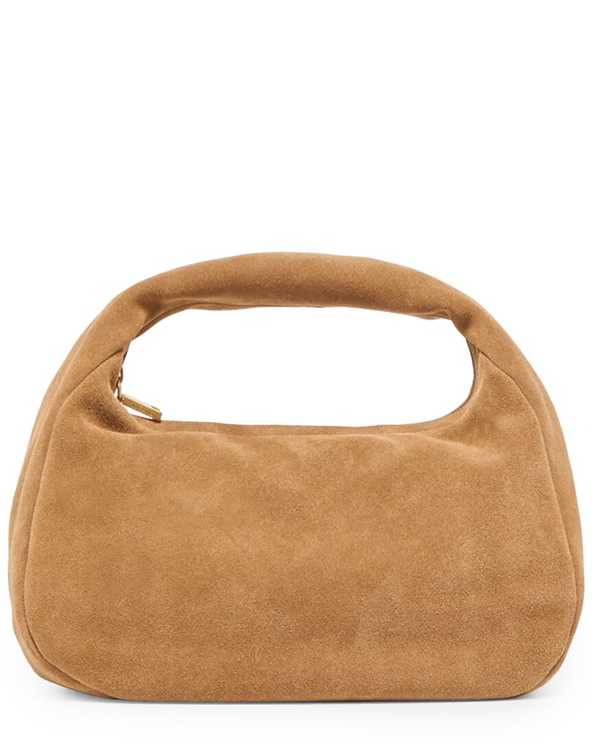 Dolce Vita Frankie Suede Moon Shaped Bag
