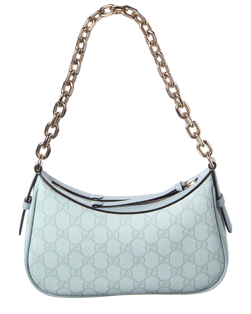 Gucci Gg Emblem Leather Shoulder Bag